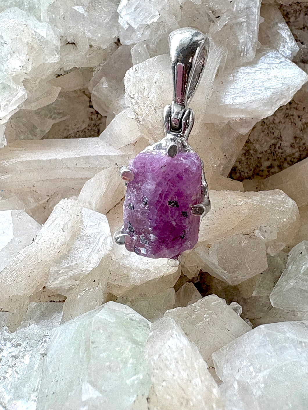 Ruby 1 | 925 Sterling Silver Pendant