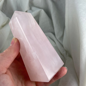 Pink Calcite Obelisk | No.11