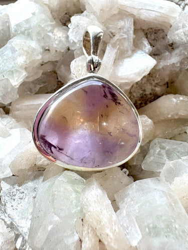 Ametrine Natural 3 | 925 Sterling Silver Pendant
