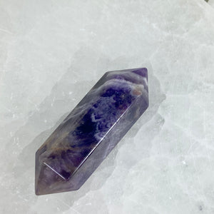 Chevron Amethyst Double Terminated