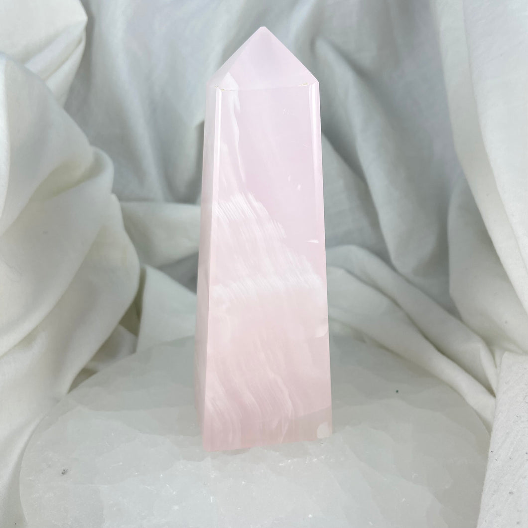 Pink Calcite Obelisk | No.7