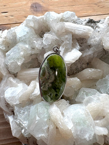 Chrome Chalcedony | 925 Sterling Silver Pendant