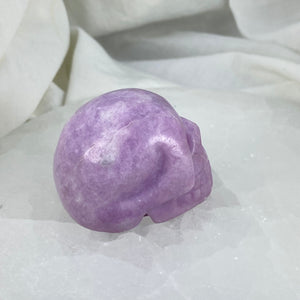 Lepidolite Skull