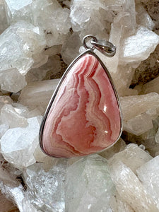Rhodocrosite 5 | 925 Sterling Silver Pendant