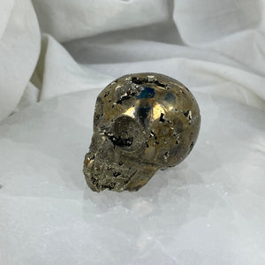 Pyrite Skull