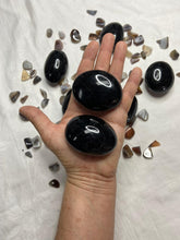 Black Tourmaline Palm Stone