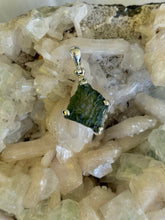 Moldavite 925 Sterling Silver Pendant No. 3