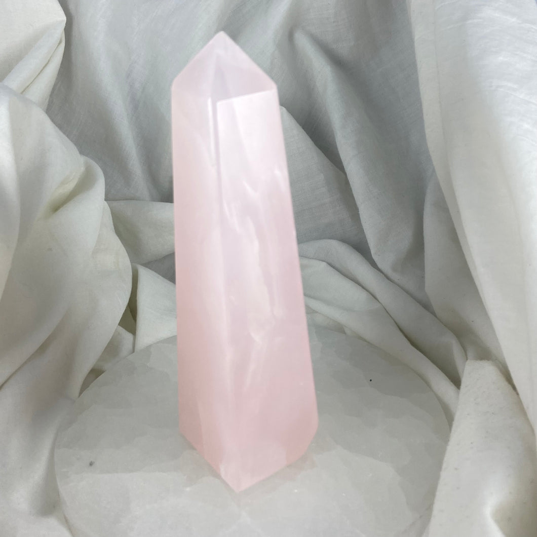 Pink Calcite Obelisk | No.4