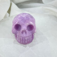 Lepidolite Skull