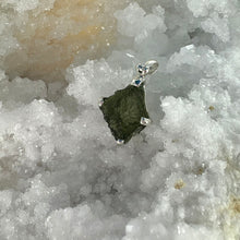 Moldavite 925 Sterling Silver Pendant No. 3