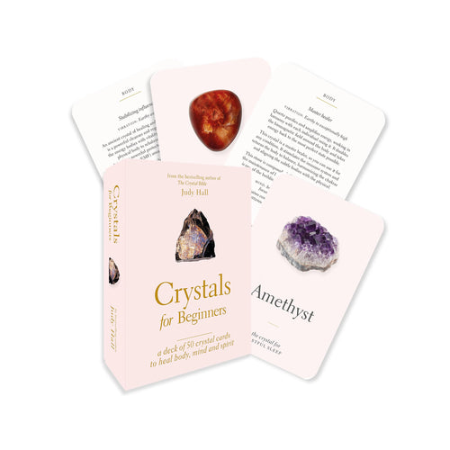 Crystals for Beginners  | Oracle Cards | Judy Hall