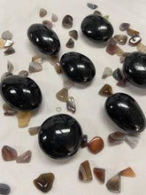 Black Tourmaline Palm Stone