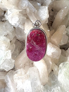 Ruby 3 | 925 Sterling Silver Pendant