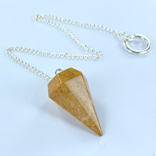 Yellow Jasper Pendulum