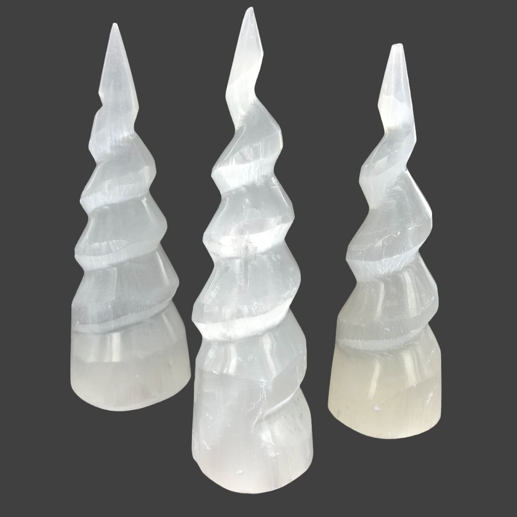 Selenite | Spiral 15cm