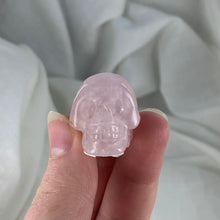 Mini Rose Quartz Skull