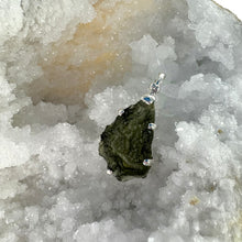 Moldavite 925 Sterling Silver Pendant No. 2