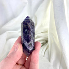 Chevron Amethyst Double Terminated