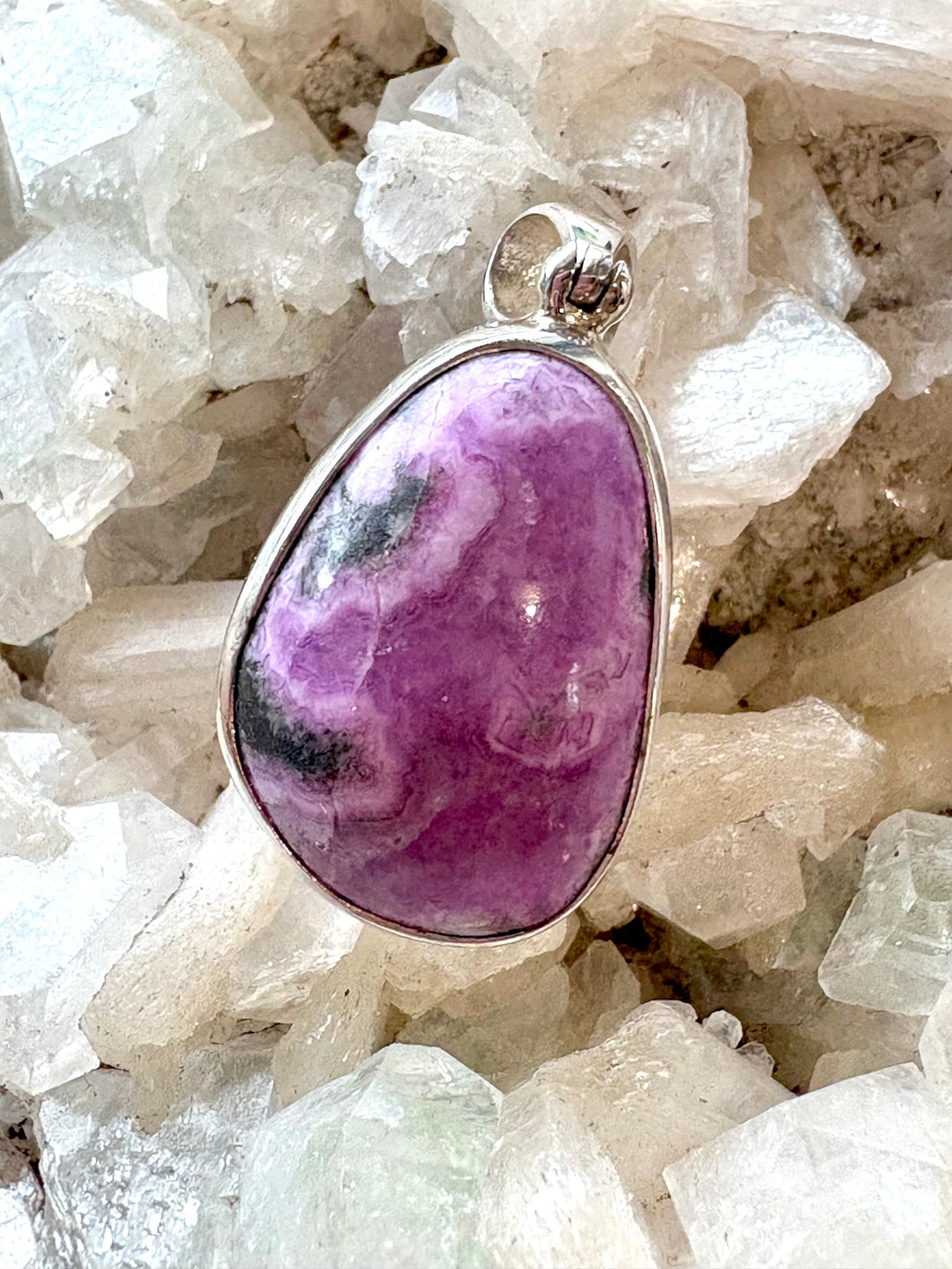 Pink Cobalto Calcite 5 | 925 Sterling Silver Pendant
