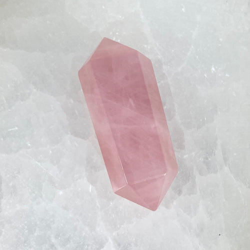 Rose Quartz Double Terminated