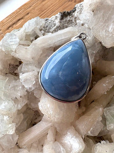 Idaho Blue Opal 1 | 925 Sterling Silver Pendant