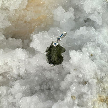 Moldavite 925 Sterling Silver Pendant No. 5