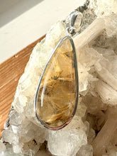 Rutilated  Quartz 6 | Pendant 925 Sterling Silver
