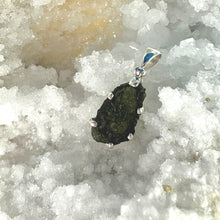 Moldavite 925 Sterling Silver Pendant No. 8