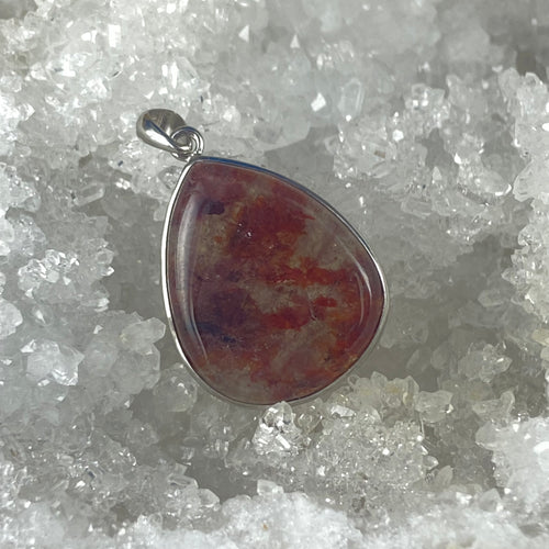 Fire Quartz 1 | Pendant 925 Sterling Silver