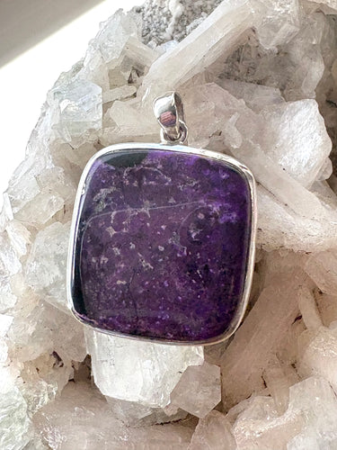 Sugilite No.5 | Sterling Silver Pendant
