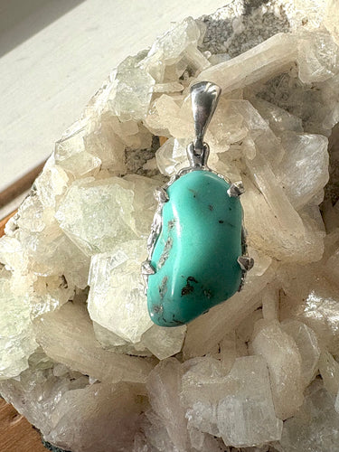 Turquoise Nugget 6 | Pendant | 925 Sterling Silver