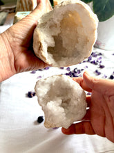 Quartz Geode Pair | Medium