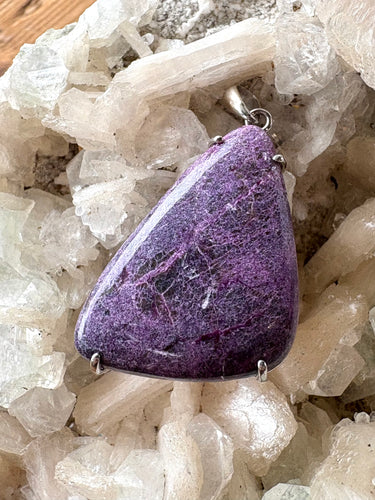 African Stichtite 3 | Pendant 925 Sterling Silver