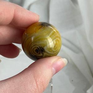 Bumble Bee Agate Sphere