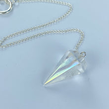 Angel Aura Quartz Pendulum