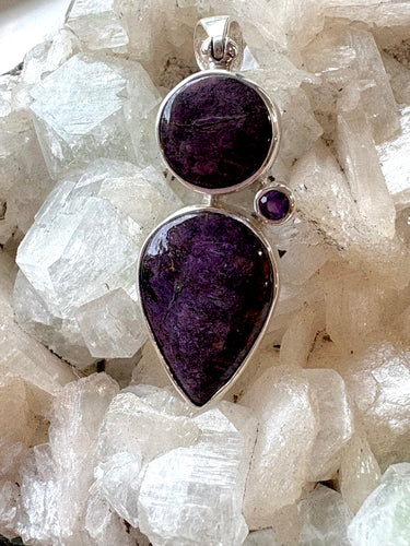 Purpurite 3 | Pendant | 925 Sterling Silver