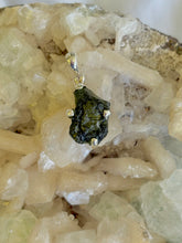 Moldavite 925 Sterling Silver Pendant No. 4