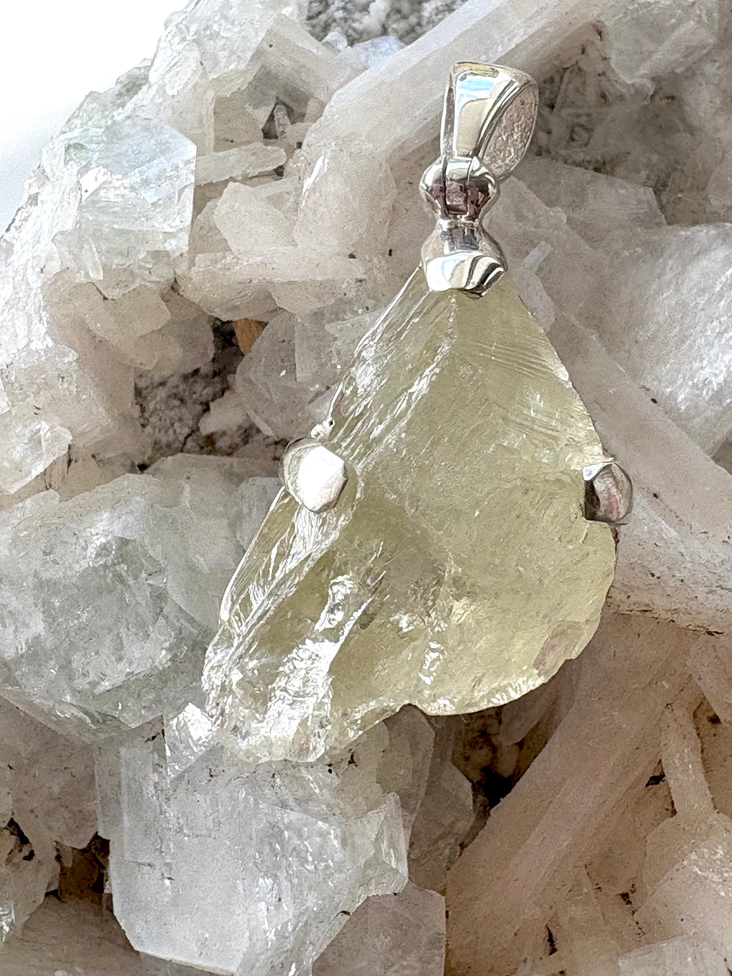 Hiddenite 2 | 925 Sterling Silver Pendant