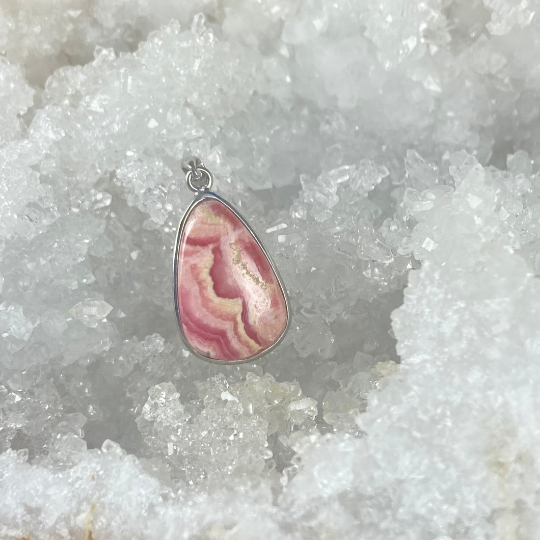 Rhodocrosite 1 | 925 Sterling Silver Pendant