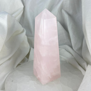 Pink Calcite Obelisk | No.9