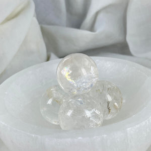 Mini Clear Quartz Sphere