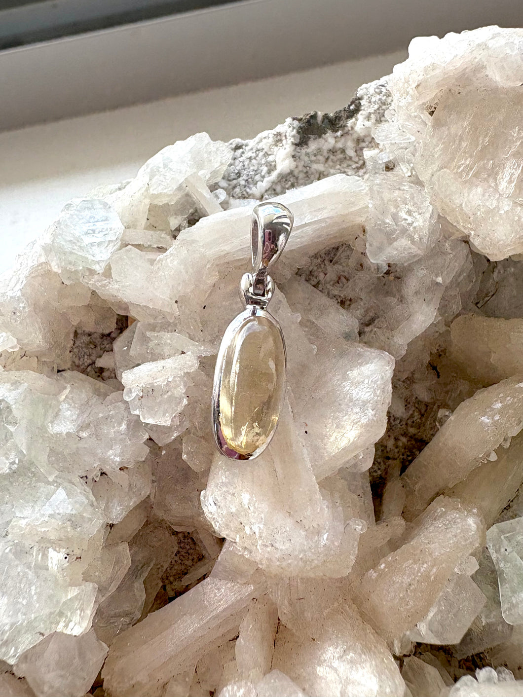 Imperial Topaz No. 7 | 925 Sterling Silver Pendant