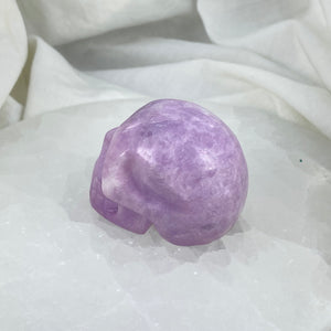 Lepidolite Skull