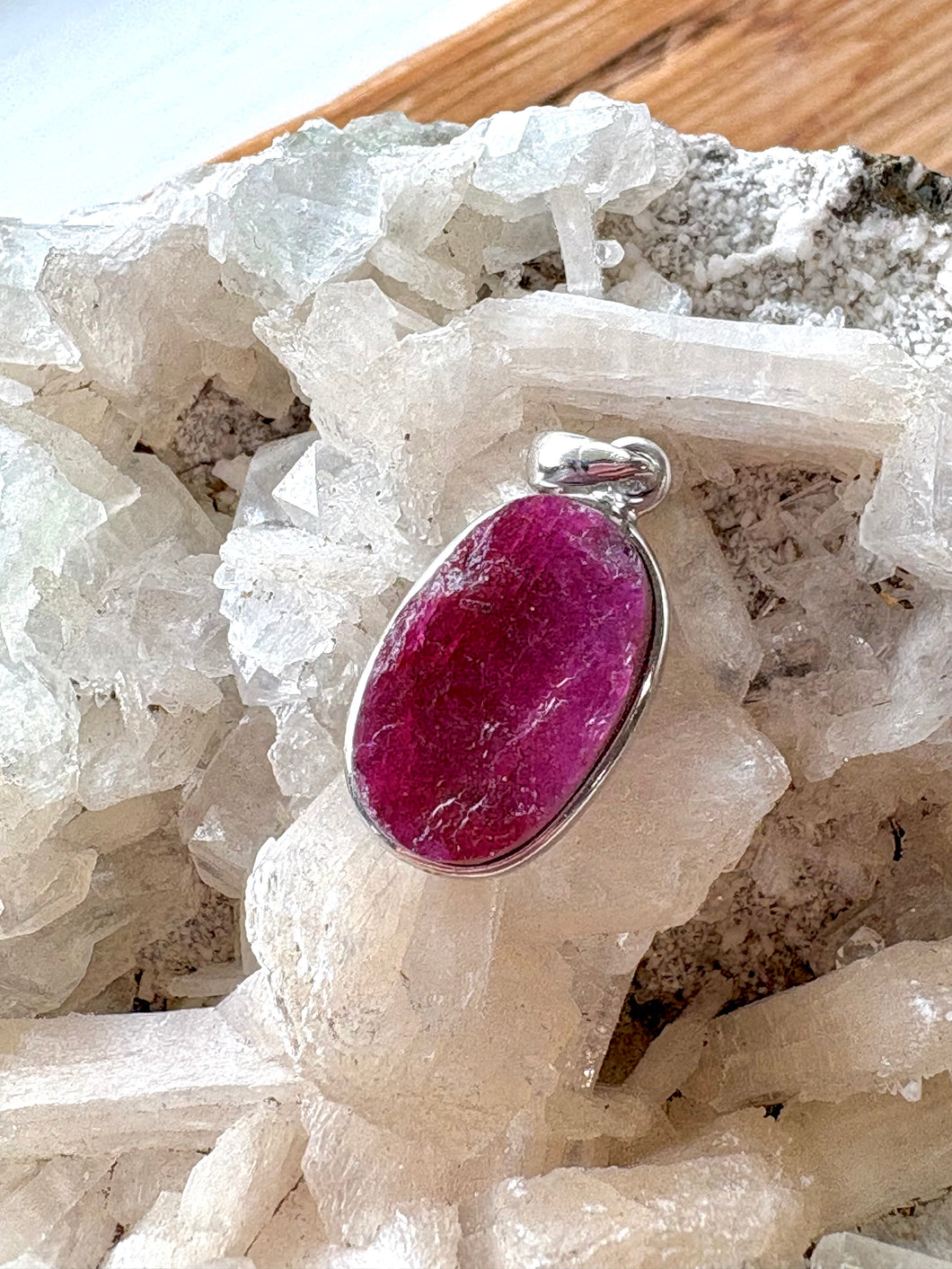 Ruby 2 | 925 Sterling Silver Pendant