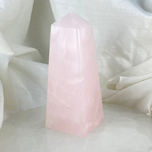 Pink Calcite Obelisk | No.1