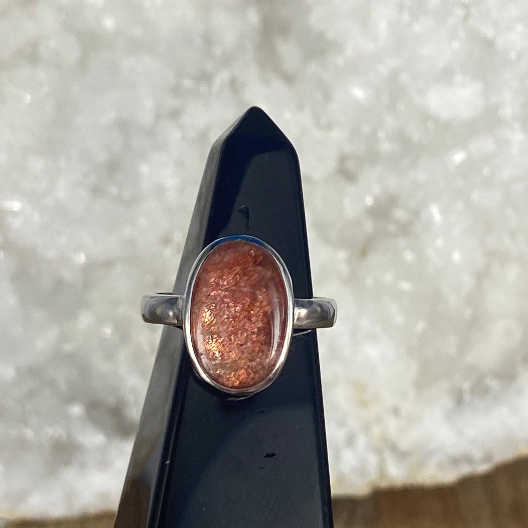 Sunstone | No. 2 | U.S Size 6 | 925 Sterling Silver