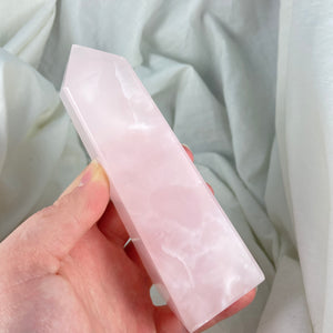 Pink Calcite Obelisk | No.9