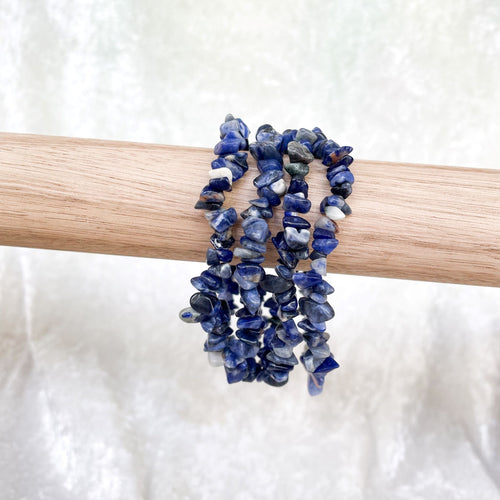 Sodalite  | Chip Bracelet