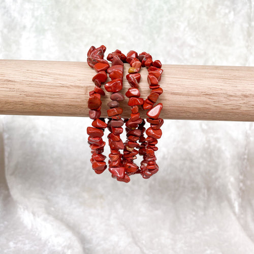 Red Jasper | Chip Bracelet | Crystal Life Australia | Crystal Shop | Brisbane