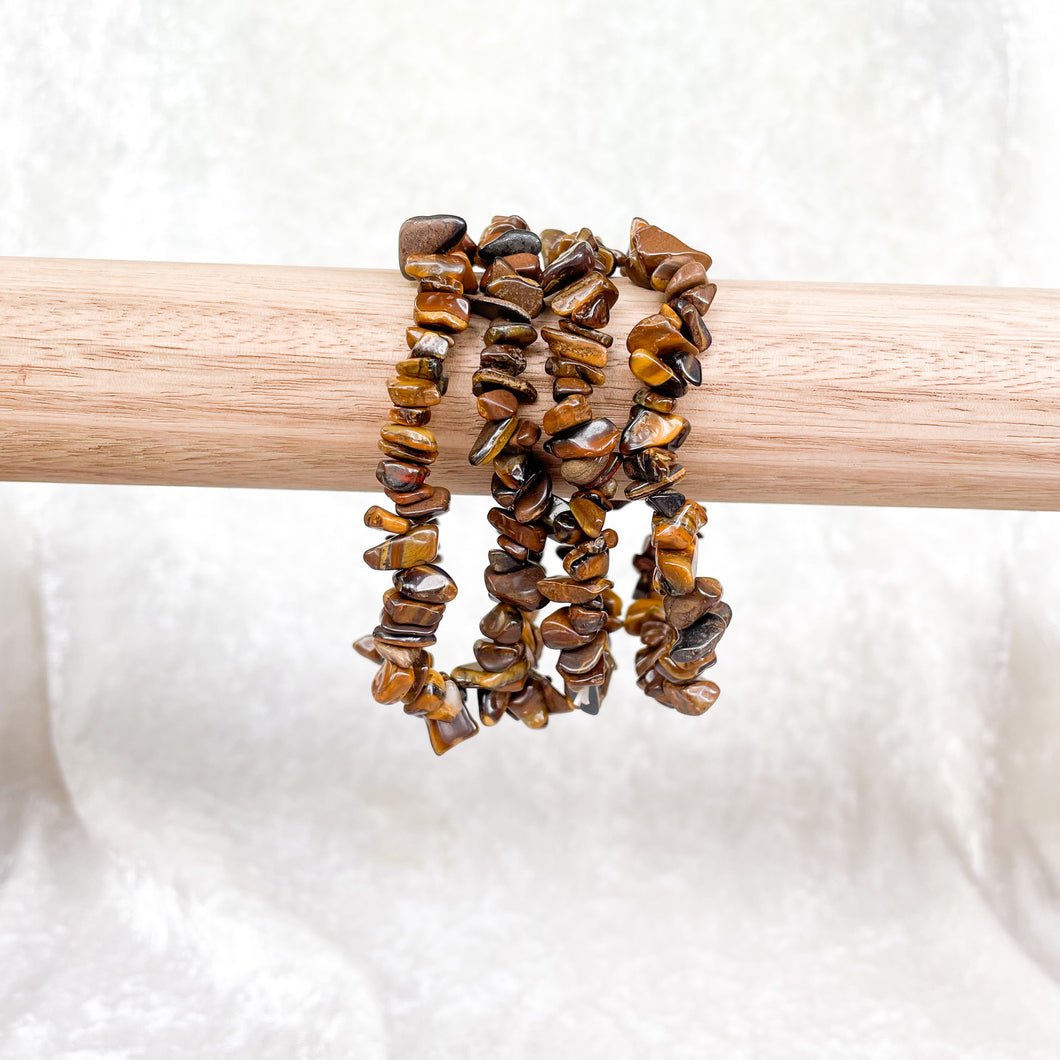 Tiger Eye | Chip Bracelet | Crystal Life Australia | Crystal Shop | Brisbane